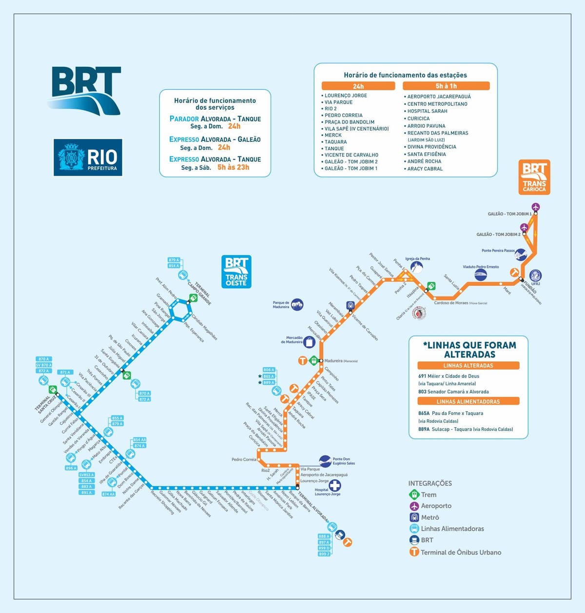 Рио brt газрын зураг